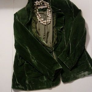 Avenue Velvet Blazer